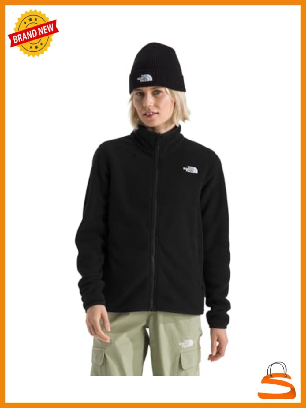 Women's Glacier Fleece Jacket Recycled Polyester Full Zip Midlayer